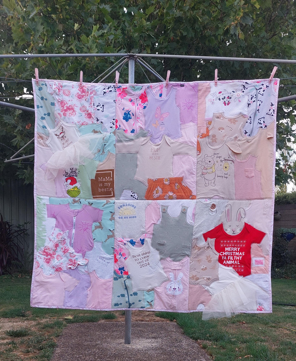 Memory Quilt - Full Outfit Design - Non-refundable Deposit Only