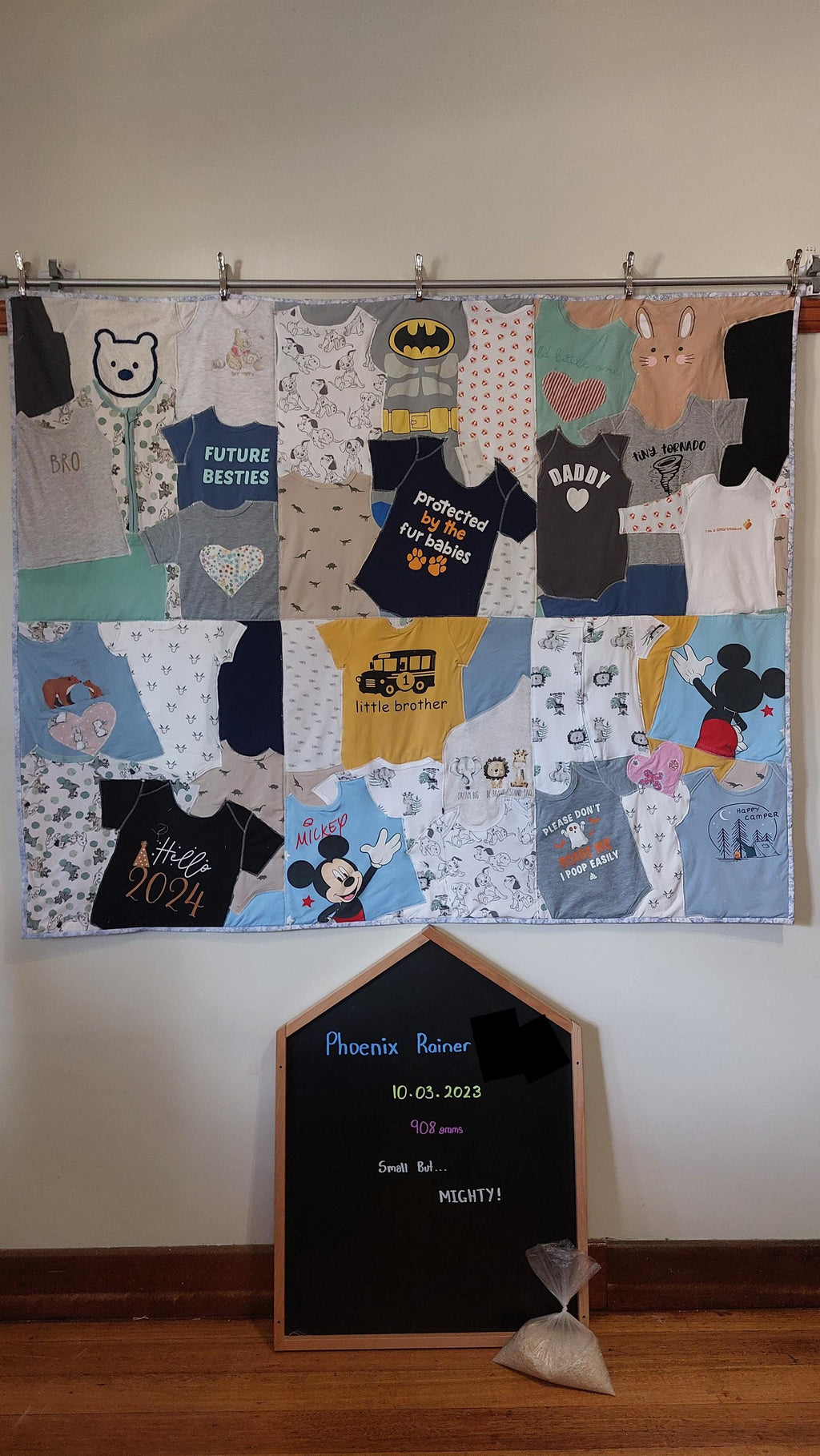 Memory Quilt - Full Outfit Design - Non-refundable Deposit Only
